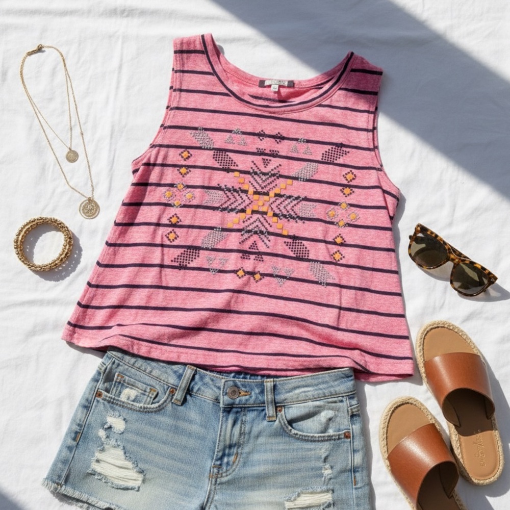 Women’s Striped & Patterned Tank Top